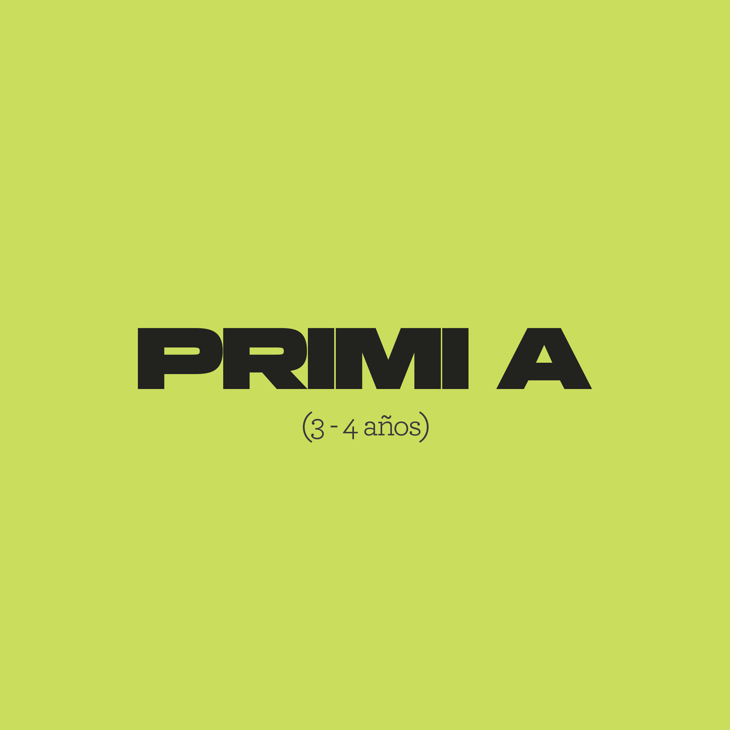 PRIMI A