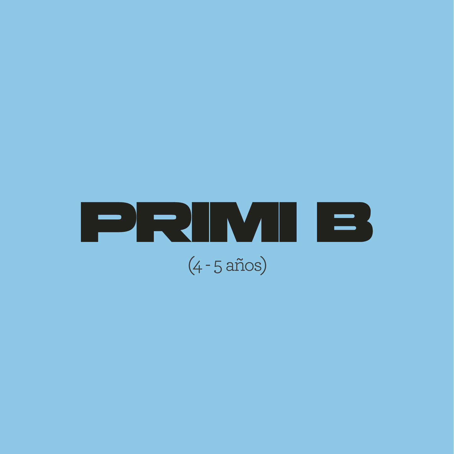 PRIMI B